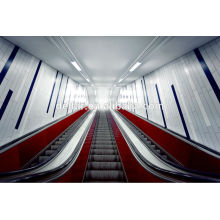 Shopping mall used escalator